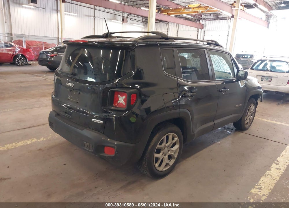 2018 JEEP RENEGADE LATITUDE FWD VIN: ZACCJABB5JPJ16365