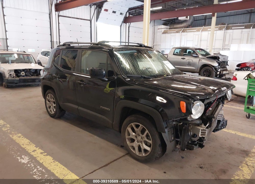 2018 JEEP RENEGADE LATITUDE FWD VIN: ZACCJABB5JPJ16365