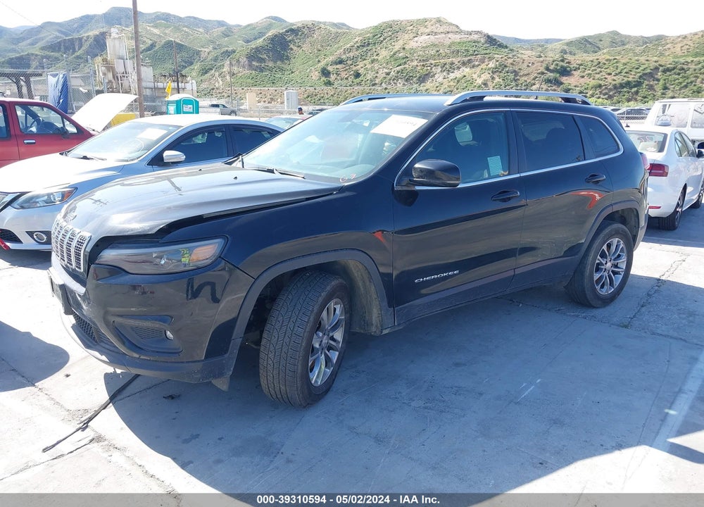 2020 JEEP CHEROKEE LATITUDE PLUS 4X4 VIN: 1C4PJMLB2LD651238