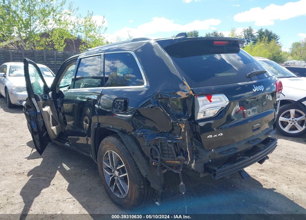 2018 JEEP GRAND CHEROKEE LIMITED 4X4 VIN: 1C4RJFBG2JC164755