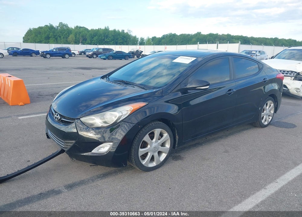 2011 HYUNDAI ELANTRA LIMITED VIN: 5NPDH4AE4BH005204