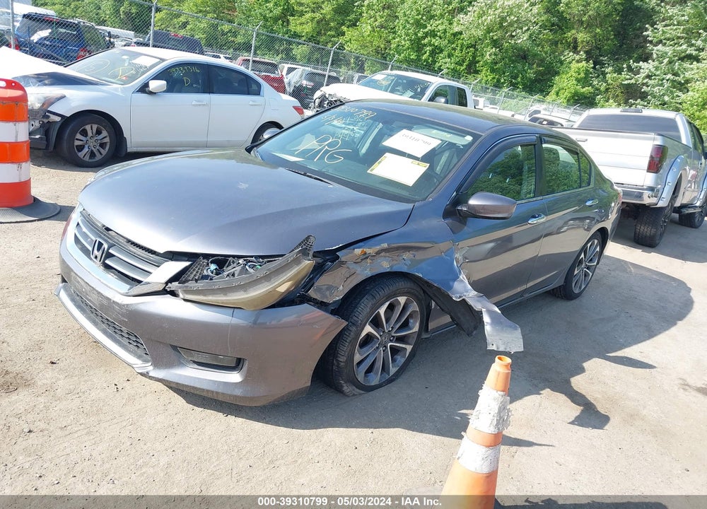 2015 HONDA ACCORD SPORT VIN: 1HGCR2F55FA148862