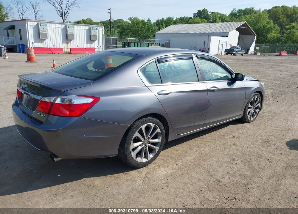 2015 HONDA ACCORD SPORT VIN: 1HGCR2F55FA148862