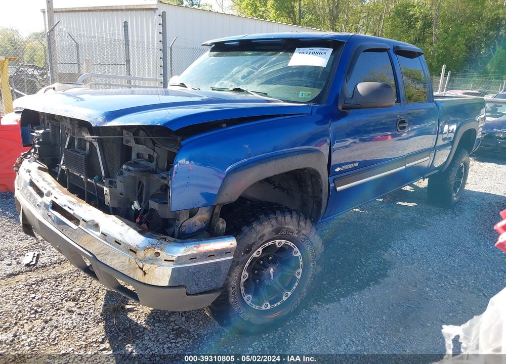 2004 CHEVROLET SILVERADO 2500HD LS VIN: 1GCHK29U44E221513