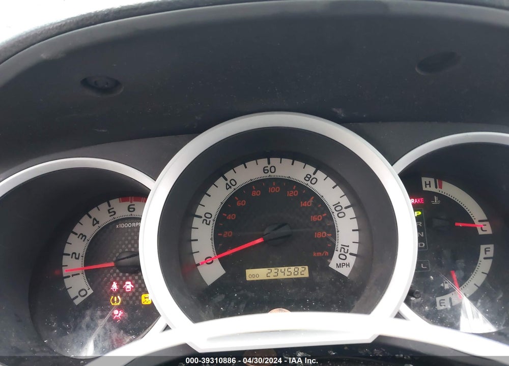 2012 TOYOTA TACOMA PRERUNNER V6 VIN: 5TFJU4GN7CX027757