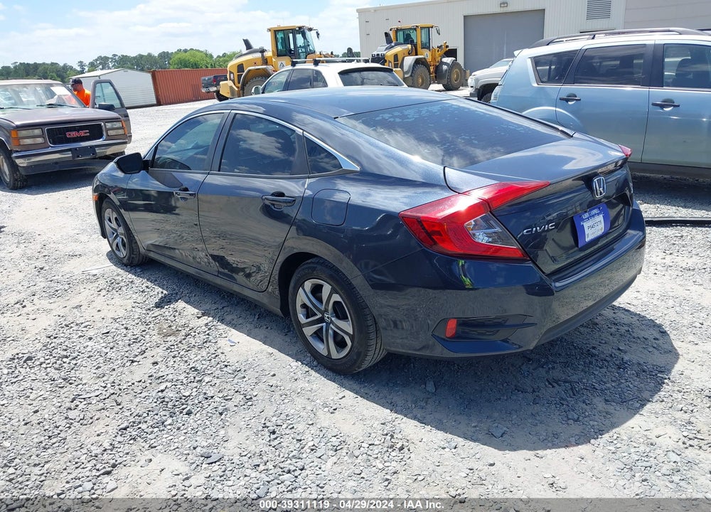 2018 HONDA CIVIC LX VIN: 2HGFC2F55JH569778