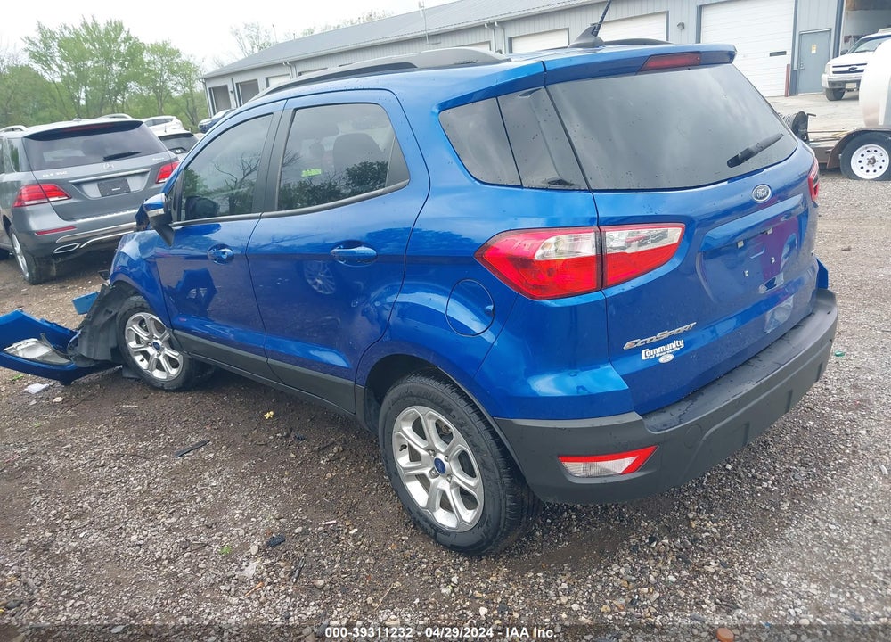 2021 FORD ECOSPORT SE VIN: MAJ3S2GE7MC400314