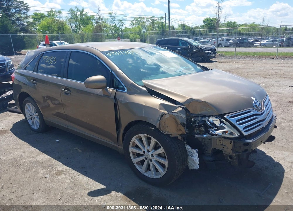 2010 TOYOTA VENZA VIN: 4T3ZA3BB6AU030833