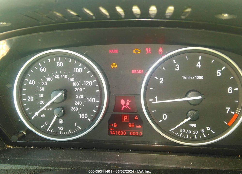 2008 BMW X5 3.0SI VIN: 5UXFE435X8L027760