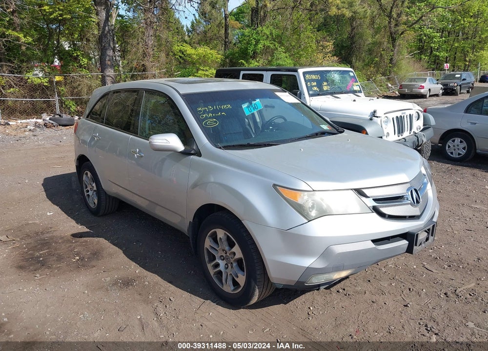 2009 ACURA MDX VIN: 2HNYD28219H528612