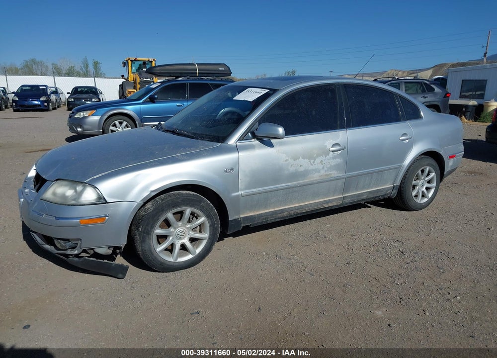 2004 VOLKSWAGEN PASSAT GLS VIN: WVWPD63BX4P040618