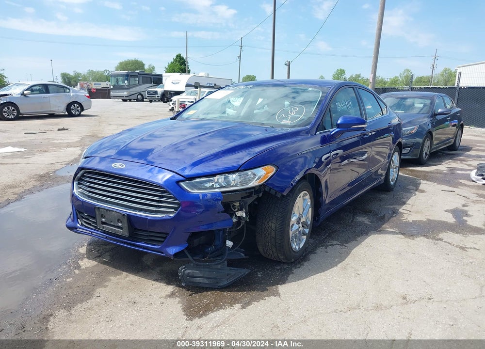 2016 FORD FUSION SE VIN: 1FA6P0HD4G5128855