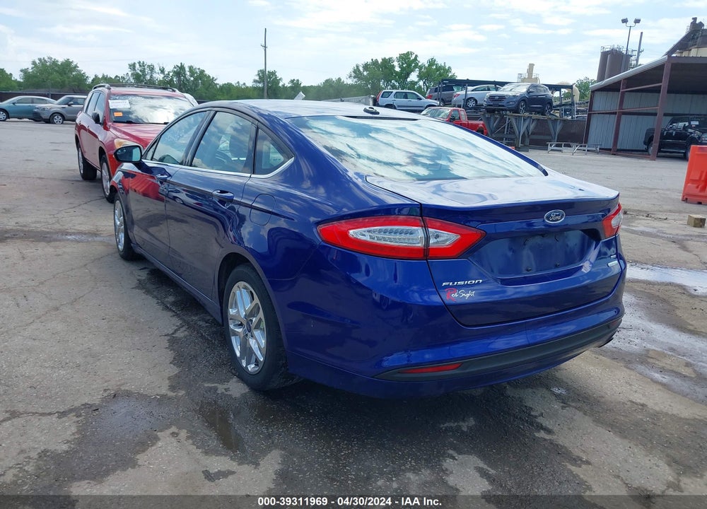 2016 FORD FUSION SE VIN: 1FA6P0HD4G5128855