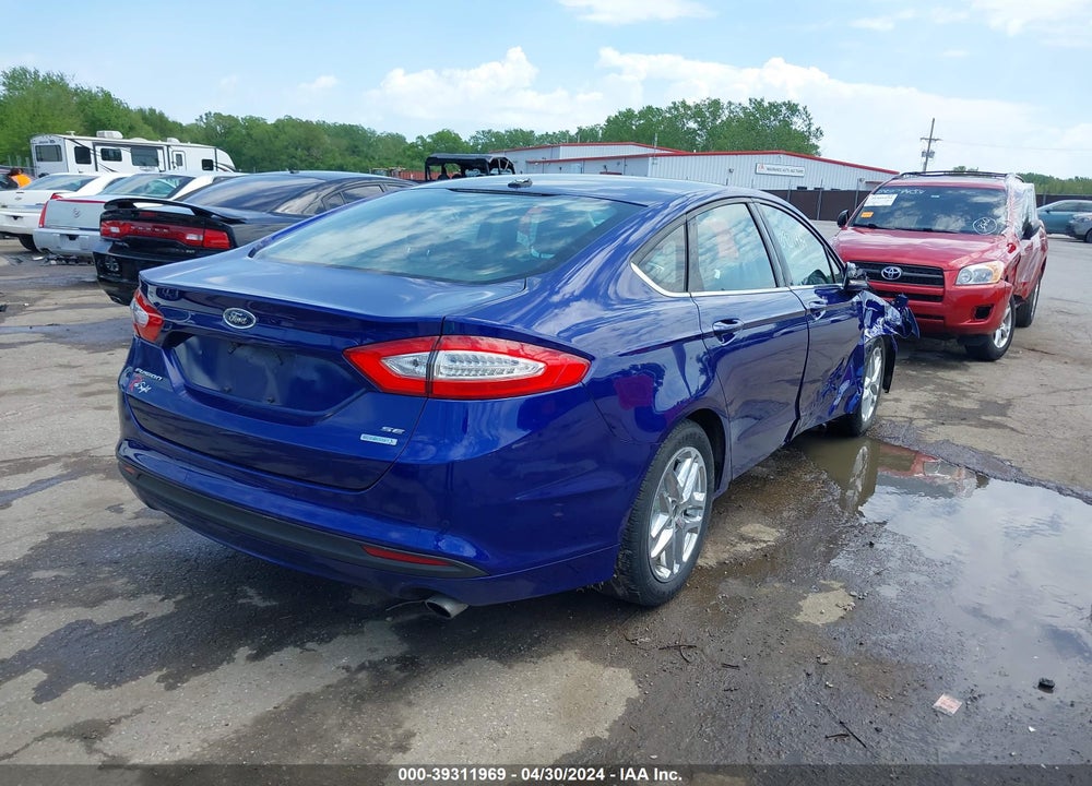 2016 FORD FUSION SE VIN: 1FA6P0HD4G5128855
