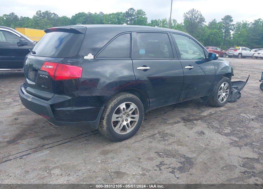 2008 ACURA MDX TECHNOLOGY PACKAGE VIN: 2HNYD283X8H505210