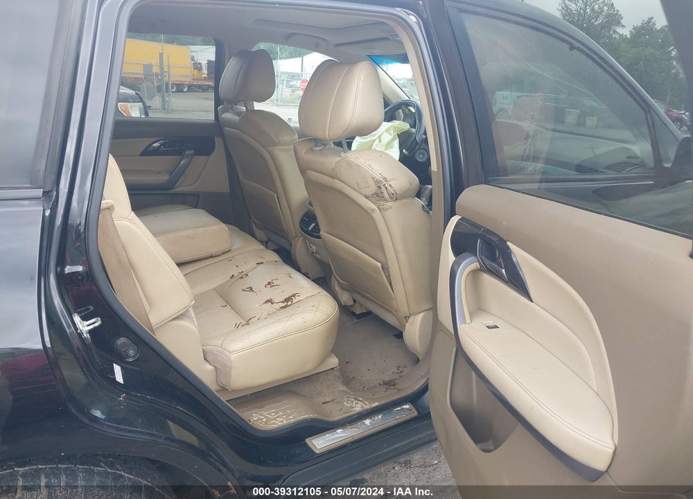 2008 ACURA MDX TECHNOLOGY PACKAGE VIN: 2HNYD283X8H505210