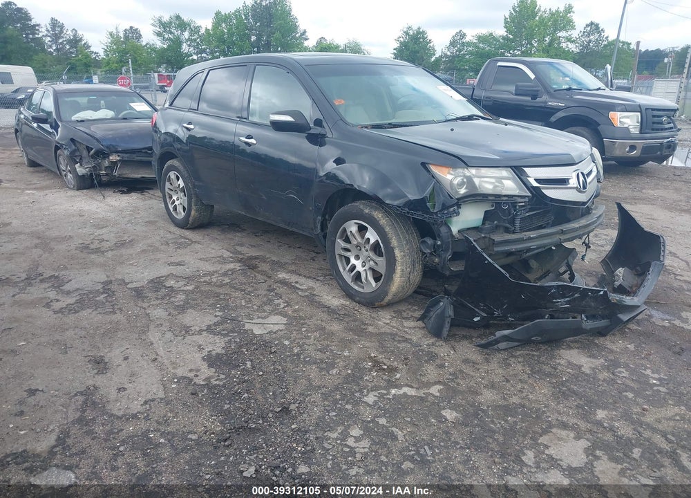 2008 ACURA MDX TECHNOLOGY PACKAGE VIN: 2HNYD283X8H505210