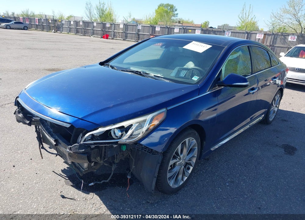 2015 HYUNDAI SONATA LIMITED 2.0T VIN: 5NPE34AB9FH171832