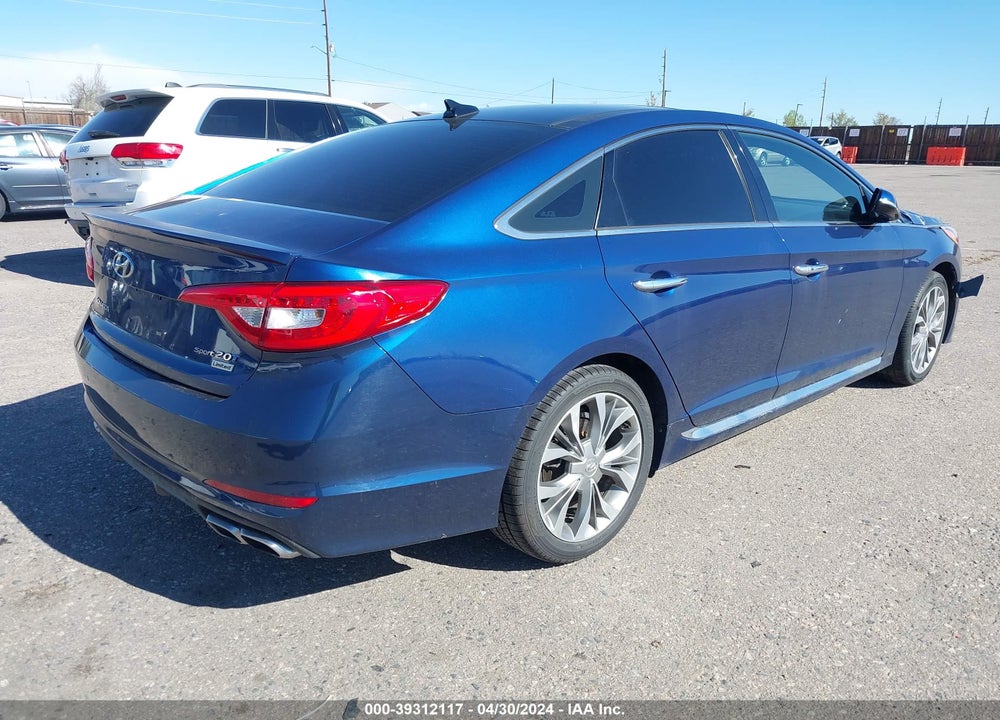 2015 HYUNDAI SONATA LIMITED 2.0T VIN: 5NPE34AB9FH171832