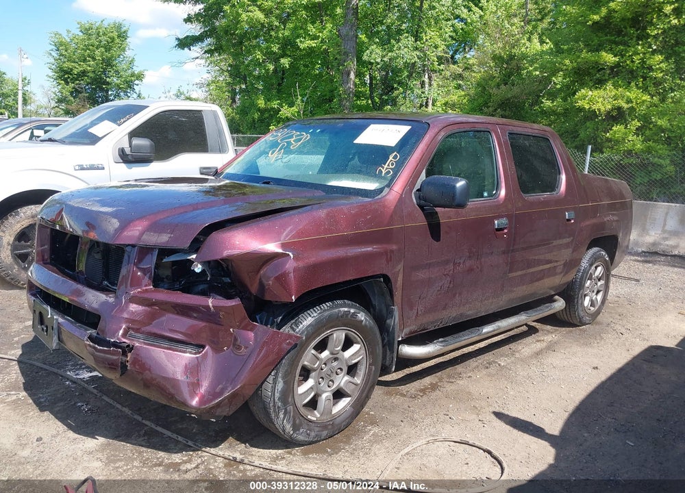 2008 HONDA RIDGELINE RTX VIN: 2HJYK16338H504890