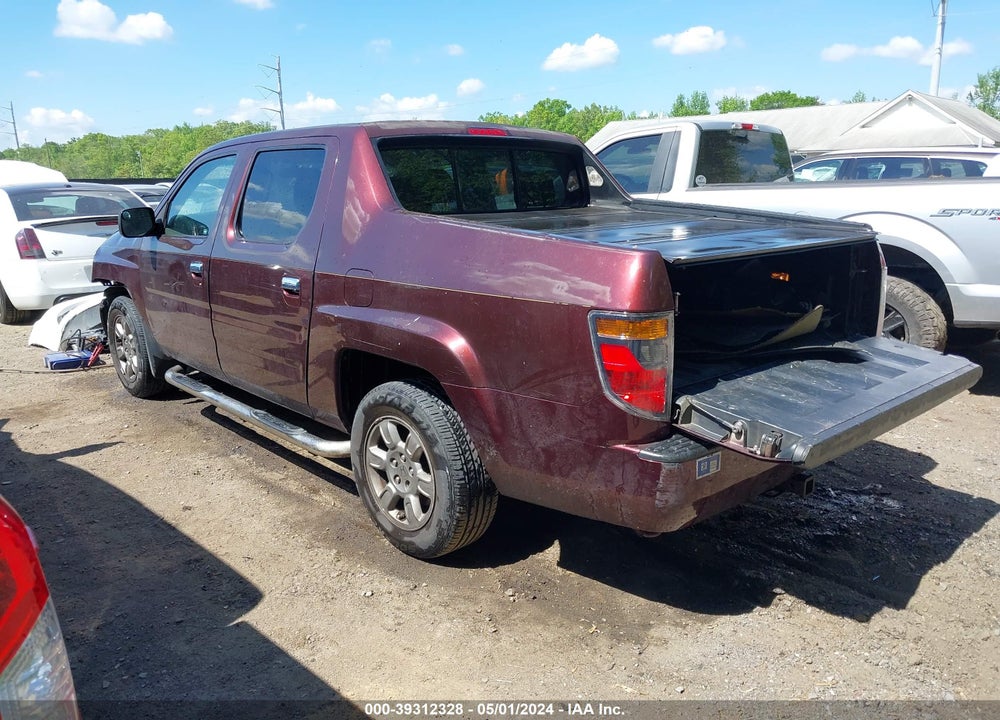2008 HONDA RIDGELINE RTX VIN: 2HJYK16338H504890