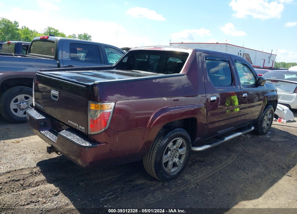 2008 HONDA RIDGELINE RTX VIN: 2HJYK16338H504890