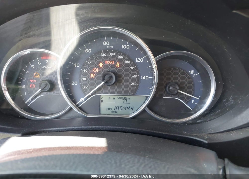 2015 TOYOTA COROLLA LE VIN: 5YFBURHE7FP345753