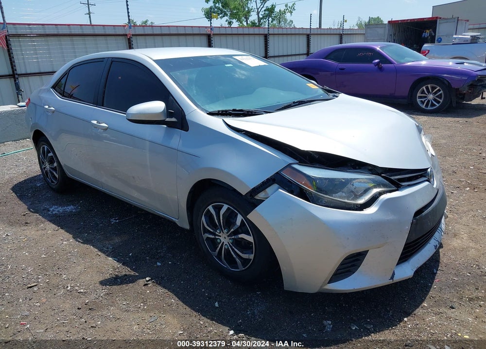 2015 TOYOTA COROLLA LE VIN: 5YFBURHE7FP345753