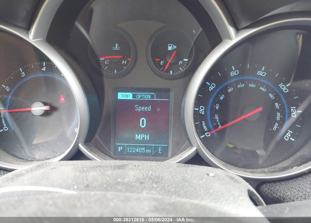 2013 CHEVROLET CRUZE 1LT AUTO VIN: 1G1PC5SB8D7266972