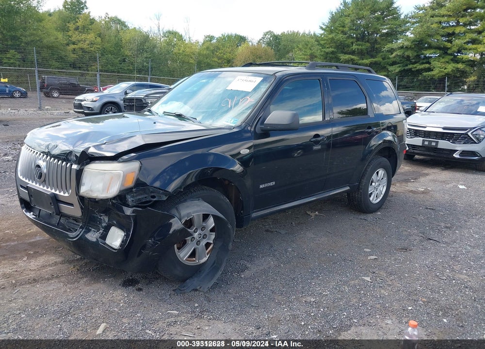 2008 MERCURY MARINER V6 VIN: 4M2CU81168KJ07541