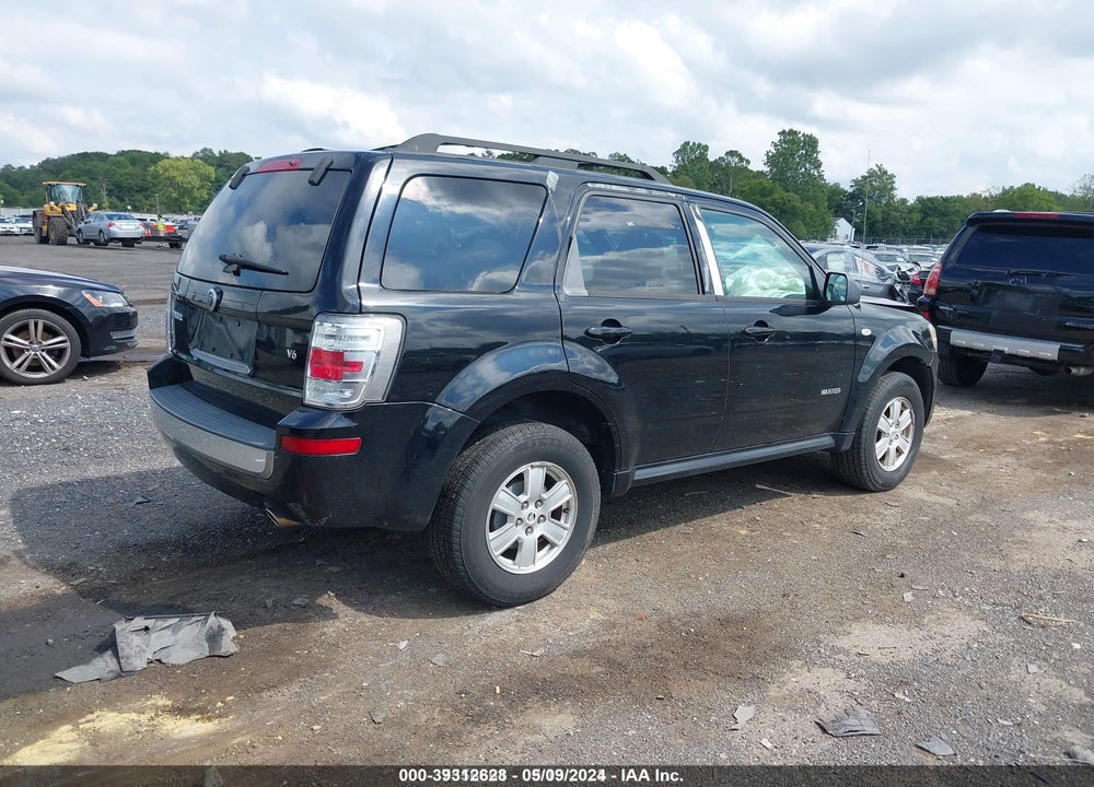 2008 MERCURY MARINER V6 VIN: 4M2CU81168KJ07541