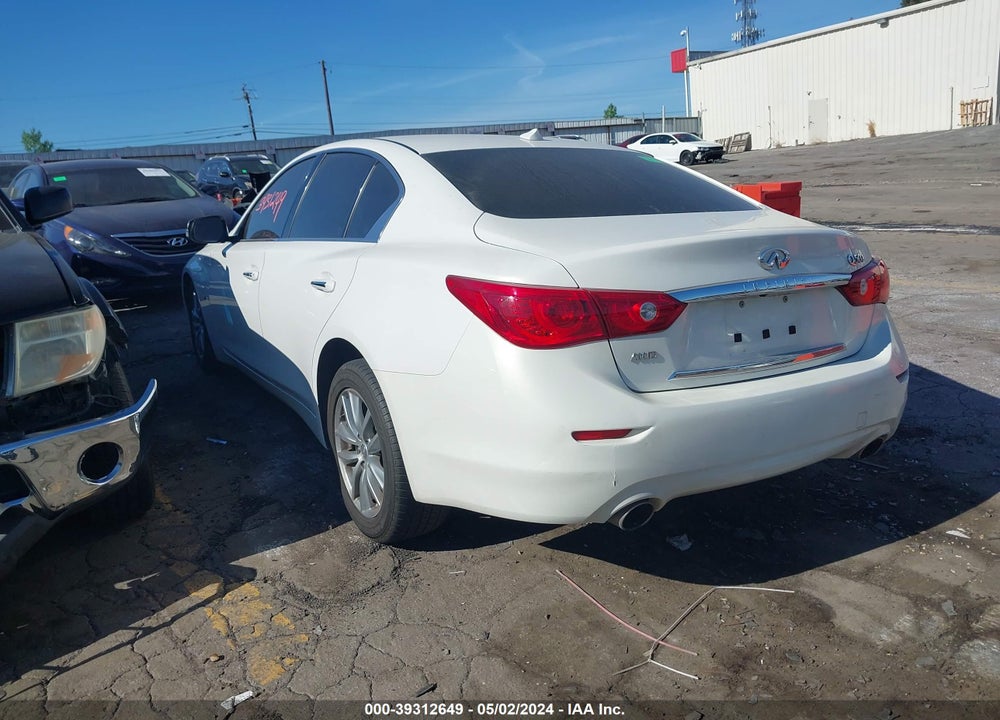 2015 INFINITI Q50 VIN: JN1BV7AR9FM409487