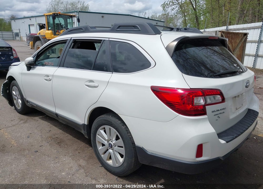 2015 SUBARU OUTBACK 2.5I PREMIUM VIN: 4S4BSBFC7F3283791