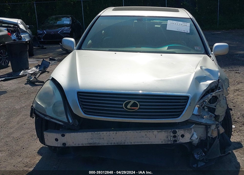 2001 LEXUS LS 430 VIN: JTHBN30F610043502