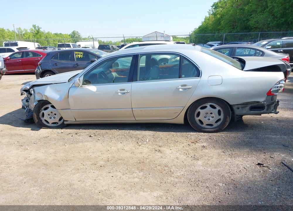 2001 LEXUS LS 430 VIN: JTHBN30F610043502
