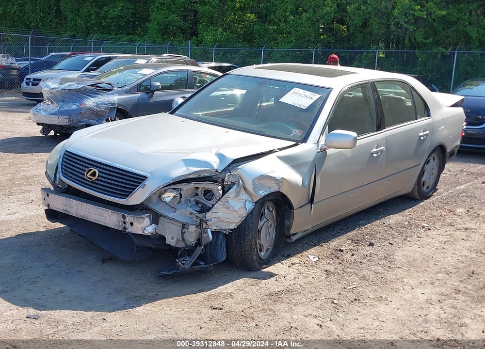 2001 LEXUS LS 430 VIN: JTHBN30F610043502