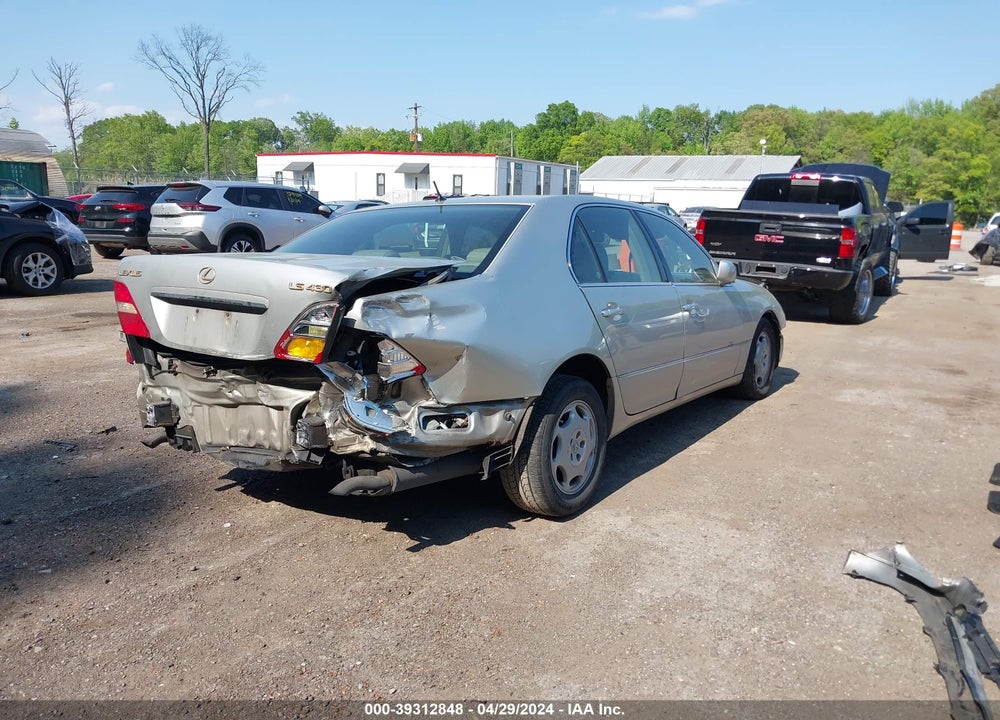 2001 LEXUS LS 430 VIN: JTHBN30F610043502