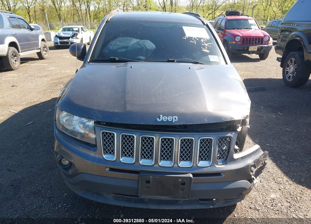 2014 JEEP COMPASS LATITUDE VIN: 1C4NJDEB6ED816408