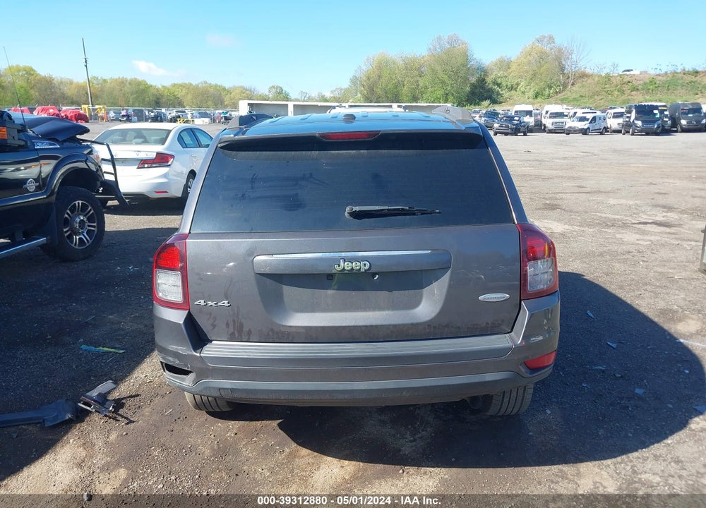 2014 JEEP COMPASS LATITUDE VIN: 1C4NJDEB6ED816408