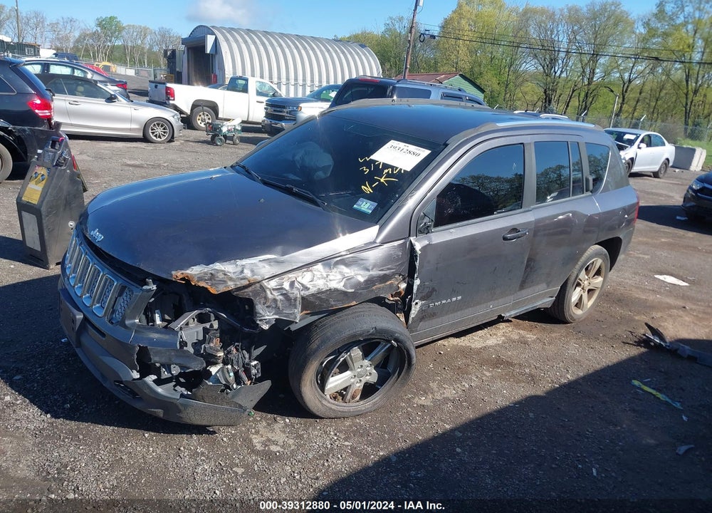 2014 JEEP COMPASS LATITUDE VIN: 1C4NJDEB6ED816408