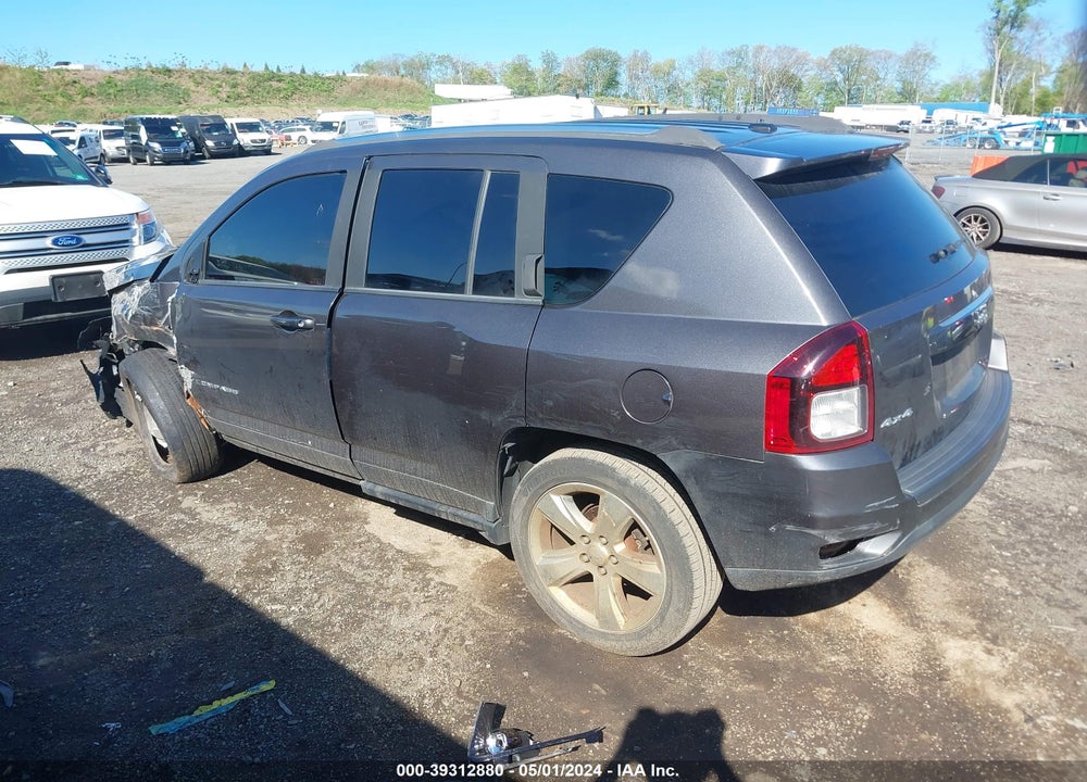 2014 JEEP COMPASS LATITUDE VIN: 1C4NJDEB6ED816408