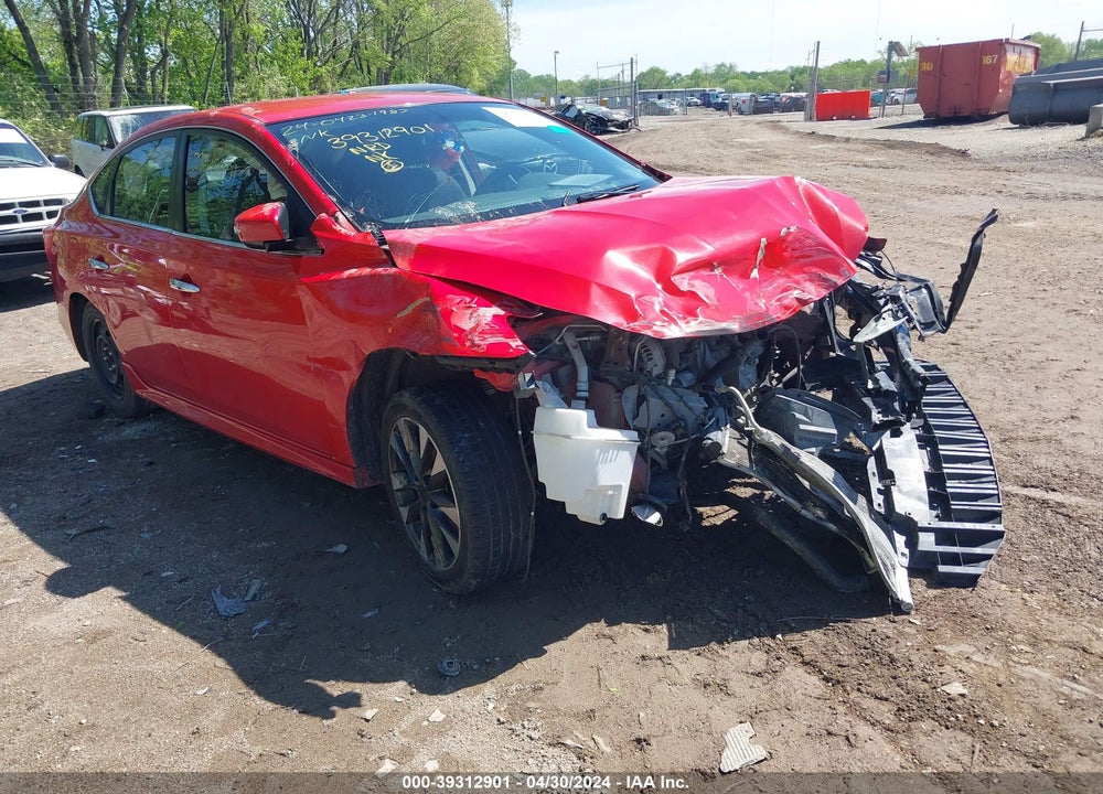 2019 NISSAN SENTRA SR VIN: 3N1AB7AP4KY335499