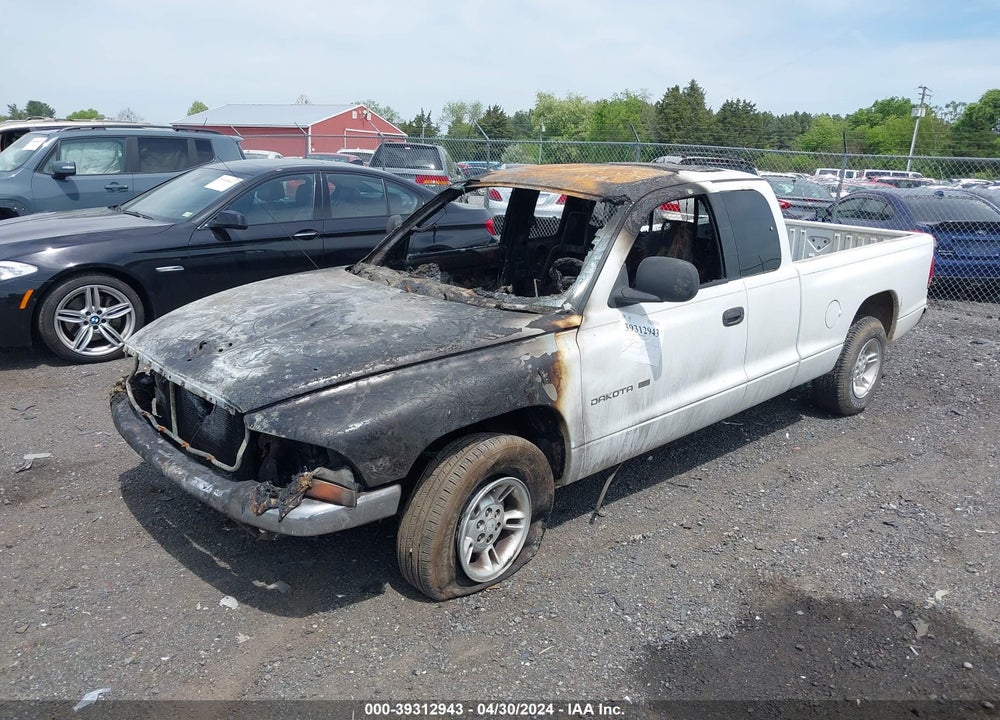 2000 DODGE DAKOTA SLT/SPORT VIN: 1B7GL22X6YS663679