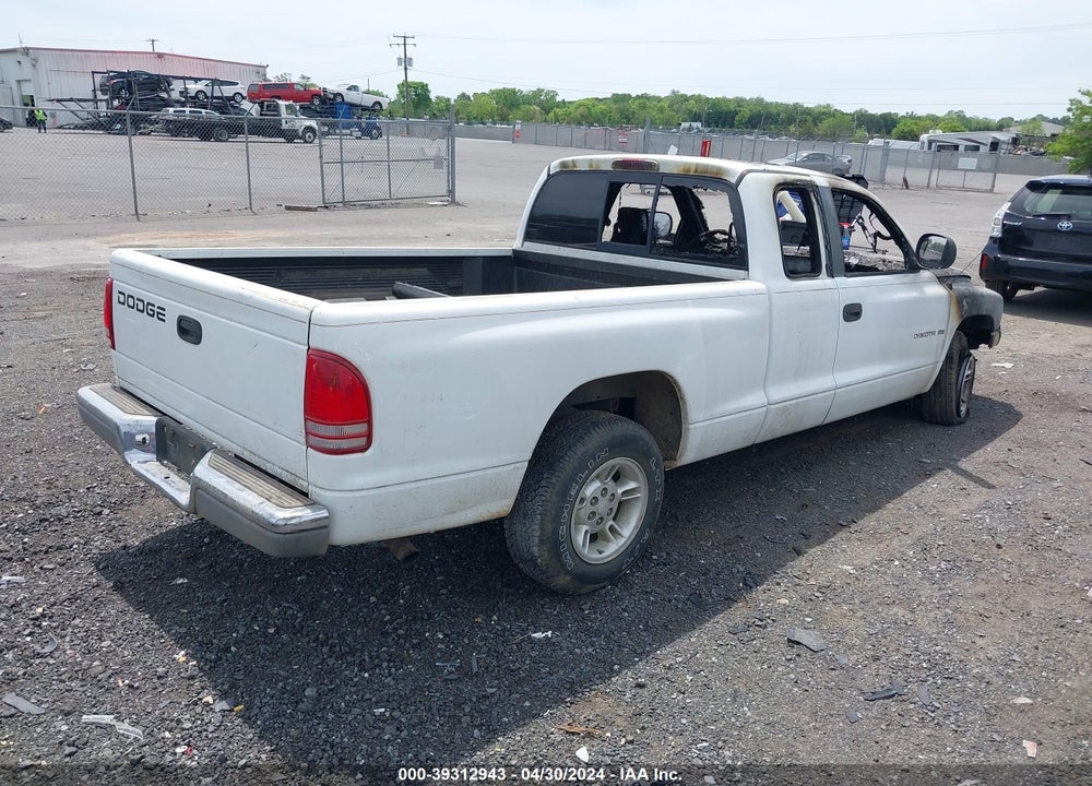 2000 DODGE DAKOTA SLT/SPORT VIN: 1B7GL22X6YS663679