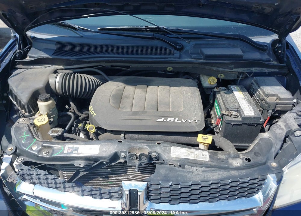 2013 DODGE GRAND CARAVAN SXT VIN: 2C4RDGCG6DR581190