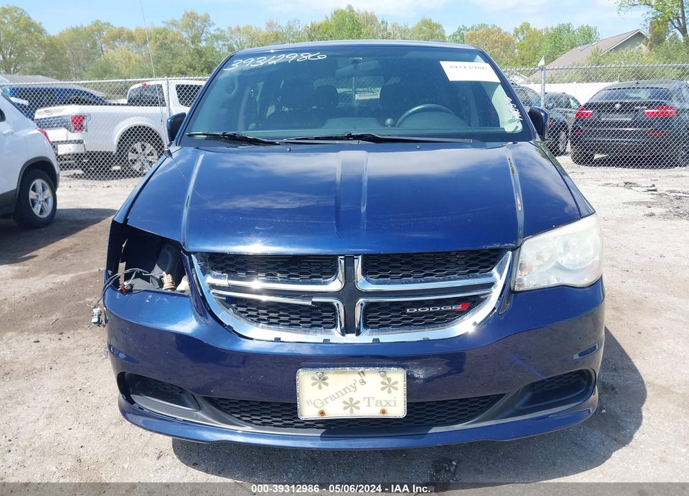 2013 DODGE GRAND CARAVAN SXT VIN: 2C4RDGCG6DR581190