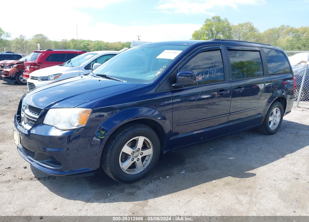 2013 DODGE GRAND CARAVAN SXT VIN: 2C4RDGCG6DR581190