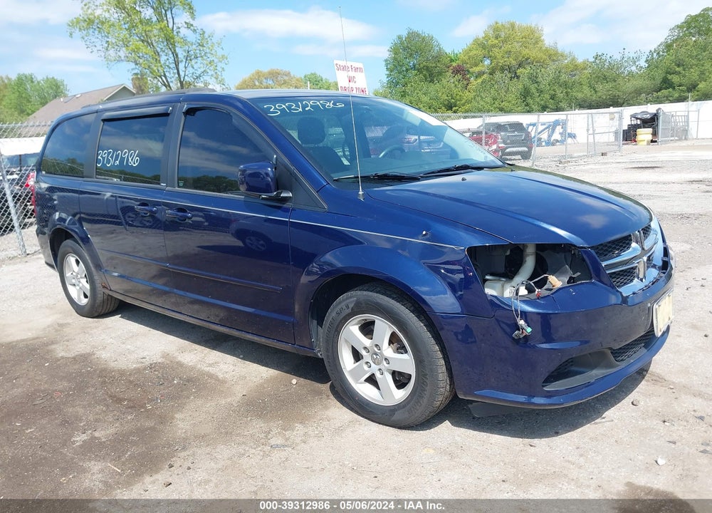 2013 DODGE GRAND CARAVAN SXT VIN: 2C4RDGCG6DR581190