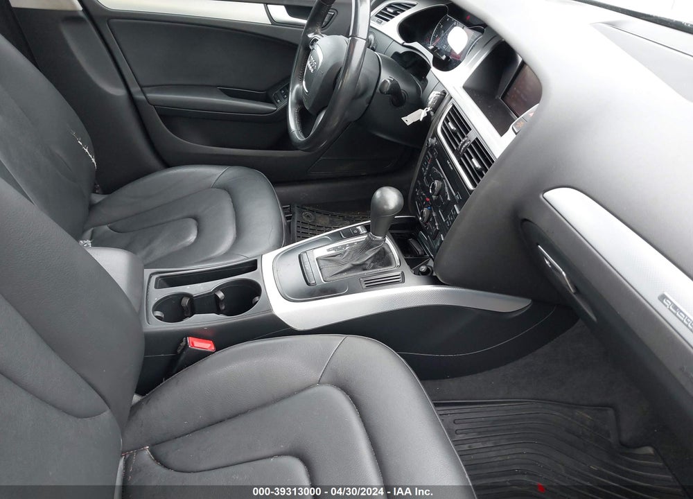 2012 AUDI A4 2.0T PREMIUM VIN: WAUBFAFL7CN020569