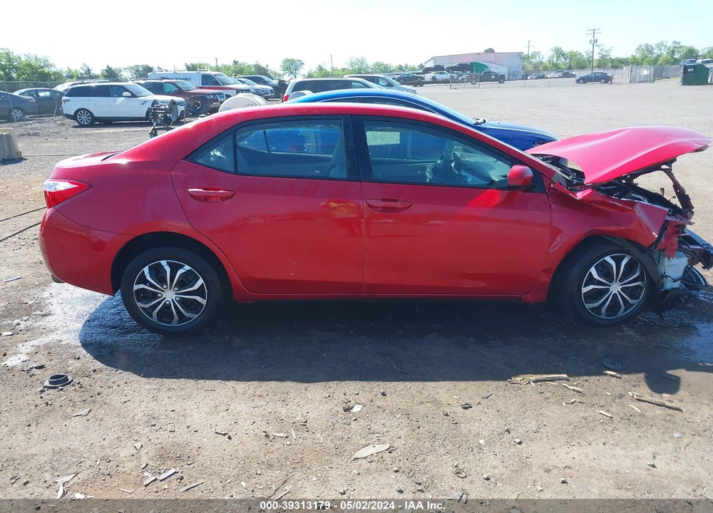 2014 TOYOTA COROLLA LE VIN: 5YFBURHE5EP143346